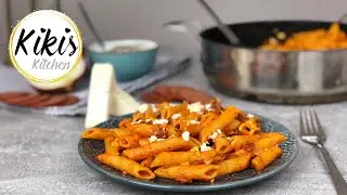 One Pot Nudeln | Nudeln mit Sucuk & Schafskäse | schnelles Mittagessen | Kikis Kitchen