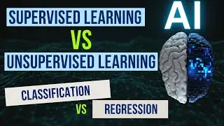 Supervised vs Unsupervised Learning Explained | Classification & Regression with Real Examples