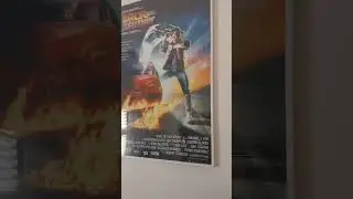 Back to the Future Cinema Poster - One-to-One Replica