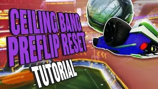 NEW WAY TO GET A FLIP RESET! Ceiling Bang Preflip Reset Tutorial (Javinon Reset?) | Rocket League
