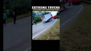 TRUCK, TRUCK OVERLOAD, EXTREMETRUCK #truck #extremeroad #viral #fyp #shorts #shortvideo