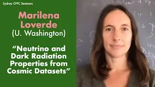 Marilena Loverde (U. Washington): Neutrino and Dark Radiation Properties from Cosmic Datasets