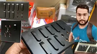 Sec Antique Black Switch Board #03234397917 #switchboard #circuitbreaker #viralvideo #shahalam #view