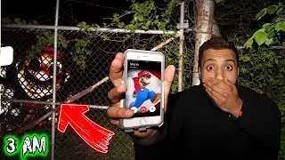 FOUND AN ABANDONED SHACK! CALLING MARIO ON FACETIME AT 3AM OMG HE ACTUALLY ANSWERED (MARIO IS HERE)