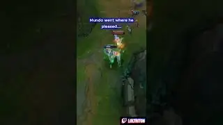 A Diamond Riven tries tower diving Dr.Mundo... #shorts #leagueoflegends