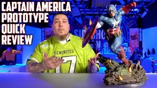 CAPTAIN AMERICA Premium Format QUICK REVIEW by SIDESHOW | AVENGERS