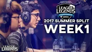EnVy LOL- NA LCS Week 1 - Summer Split 2017