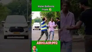 water balloon prank #waterballoon #waterballoonprank #pranks #prank #trendingsharts #viralprankvideo