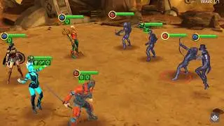 DC Legends Mobile - Deathstroke Rework Gear 11 PVP! 25k team!