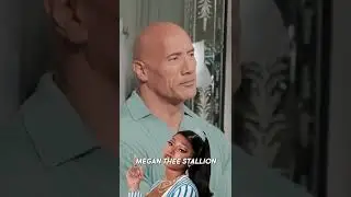 We feel you, The Rock 😂 Megan Thee Stallion is 🥵😅🔥