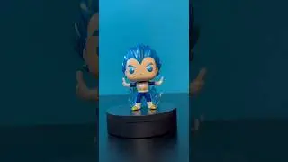 Dragon Ball - Vegeta Powering Up Metallic Chase Funko Pop! #dragonball #vegeta #goku #anime #funko