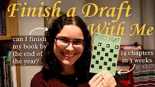 Finish my&nbsp;Novel&nbsp;With&nbsp;Me&nbsp;⭐🛩️ a productive writing vlog