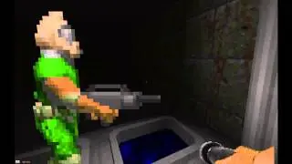 Поиграем в doom2 wad - the factory (часть 1) Хоррор