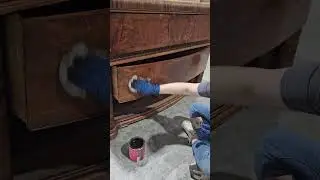 What Is Figured Wood Grain Veneer? #woodworking #furnitureflip #diy #restoration