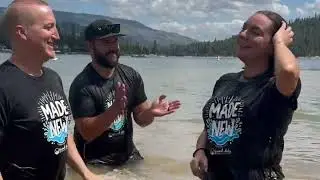Baptisms @ Bass Lake with Yosemite Lakes Community Church