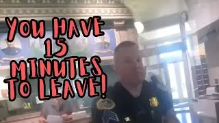 Frauditor is Given 15 Minutes to Leave or Be Arrested! What will he choose?!?