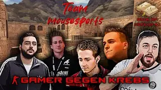 GAMER vs. CANCER with Team mousesports | @BookofCounterStrike Cup #1 | zonixx
