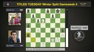 🇳🇱 Benjamin Bok vs Sina Movahed 🇮🇷 | TITLED TUESDAY Winter Split Gameweek 4 | Round 11