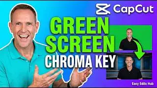 How to use green screen in CapCut PC | Chroma Key Made Easy