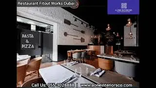 RESTAURANT FIT OUT DUBAI #AONEINTERIORS #DUBAI