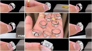 925 Silver Sterling Rings For Men&rsquo;s🔥Trending Rings Designs For Men with affordable price
