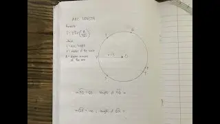 How to find the length of an arc