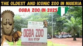 Inside OGBA ZOO: The Oldest ZOO in NIGERIA 🇳🇬 | From Airport Road Drive to Ogba Market | Irhiri