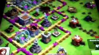 Clash of Clans - Town Hall Level 8 Farming Base Layout