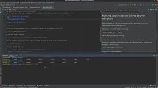 Using docker compose to prepare all the dependencies of a Spring boot application