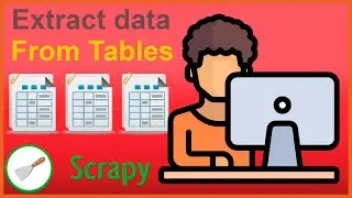 Python: Web scraping Tables using Scrapy - for beginners