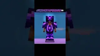 Guardian of the Eye 👀 🤯 .! Minecraft Armor Trim Combination