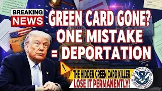 WARNING Green Card Holders Error 2026   DEPORTATION DANGER!