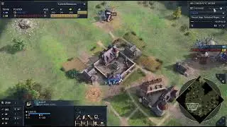 AOE 4 - Map hacker no scout French raid