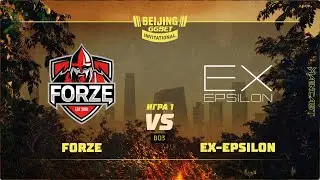 forZe vs ex-Epsilon [Map 1, Inferno] (Best of 3) | GG.Bet Beijing Invitational
