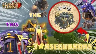 🔥 3 ESTRELLAS ASEGURADAS en TH15 y TH16 👑 Estrategias INFALIBLES | Clash of Clans