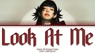 [AI ORIGINAL] JENNIE - &lsquo;LOOK AT ME&rsquo; COLOR CODED LYRICS