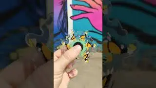 Распаковка спиннера бегающего НАРУТО! Spinner Naruto!