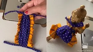 😍(no4)😍How to make laddu gopal new very easy cotton dress 🙏🙏🙏🙏