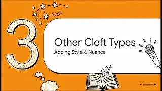 Cleft Sentences