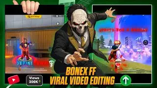 NEW PORTAL UNLOCKED EDITING TUTORIAL LIKE &lrm;⁨‪@bonex4_ff‬​ 🤯 | BONEX FF NEW SHORTS EDITING TUTORIAL 🔥