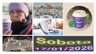 #234 Testuję kawkę z Żabki ☕🐸 Dwa lodowiska zaliczone (Starówka i Bródno) ⛸️🫶❤