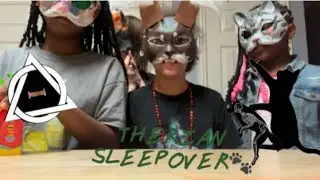 THERIAN SLEEPOVER!!!(first vlog)