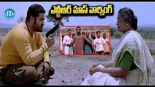 NTR Mass Warning To Sonusood Mother | Ashok Movie Best Scenes | NTR Mass action Scenes