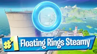 Collect Floating Rings at Steamy Stacks Location - Fortnite Battle Royale