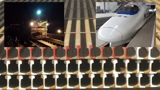 HSR Trackwork Nightshift in China 🇨🇳 (2013-07)