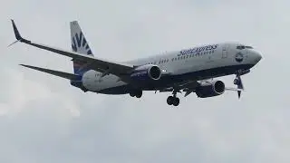 SunExpress Boeing 737-8HC TC-SEJ Landing at Berlin Tegel Airport