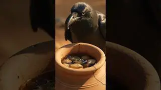 Smart Crow Saves Life | Crow Story | Moral Story | Animal Intelligence | Hindi Story | #shorts