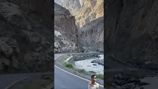 Most Famous And Longest Karakoram Highway In Gilgit Pakistan #adventure #explore #viralvideo