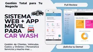 software para gestionar car wash | Demo de app y web