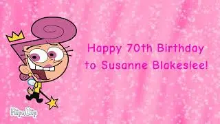 Happy 70th birthday to Susanne Blakeslee!